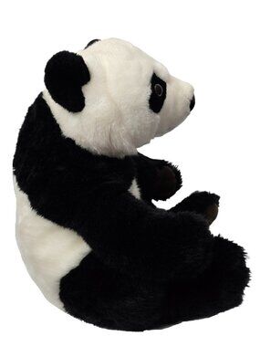 Vintage WWF Panda Bear Plush Toy Large 18in Stuffed Animal 50th Anniversary 1986
